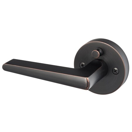 Sure-Loc Hardware Sure-Loc Hardware Basel Round Privacy Lever, Vintage Bronze, Right Hand BS102-RD 11P RH